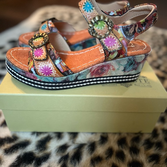 Spring Step L’artiste Flavour Camel Multi-Color - Picture 5 of 8